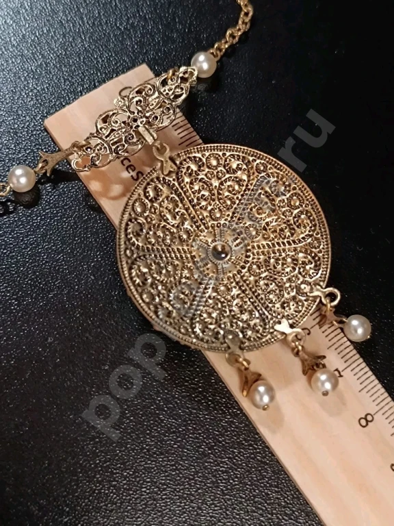 Колье. Чехия. Jablonex. Винтаж. Фарфор.