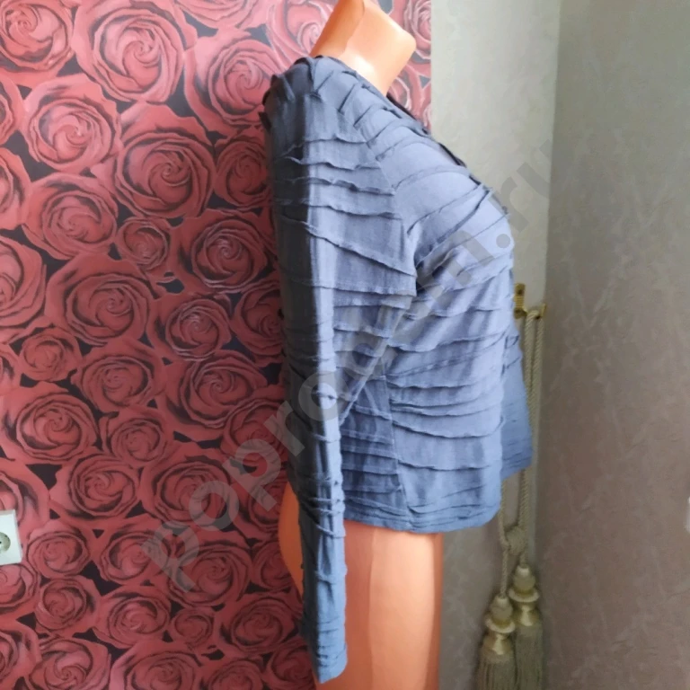 Кофточка женская 50 хлопок Salfiero серая