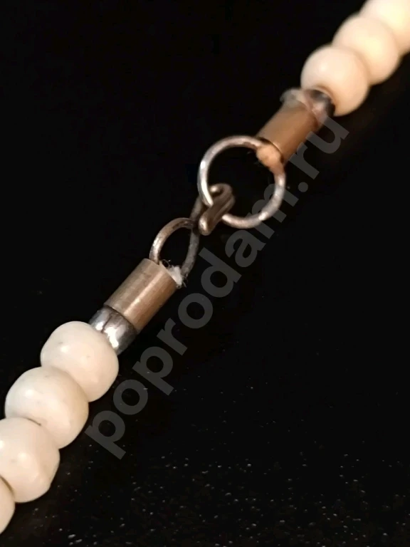 Крупные Бусы. Натуральная Кость. Винтаж.