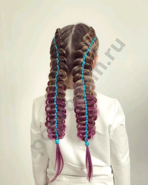 КОСЫ, ПЛЕТЕНИЕ, ОБУЧЕНИЕ