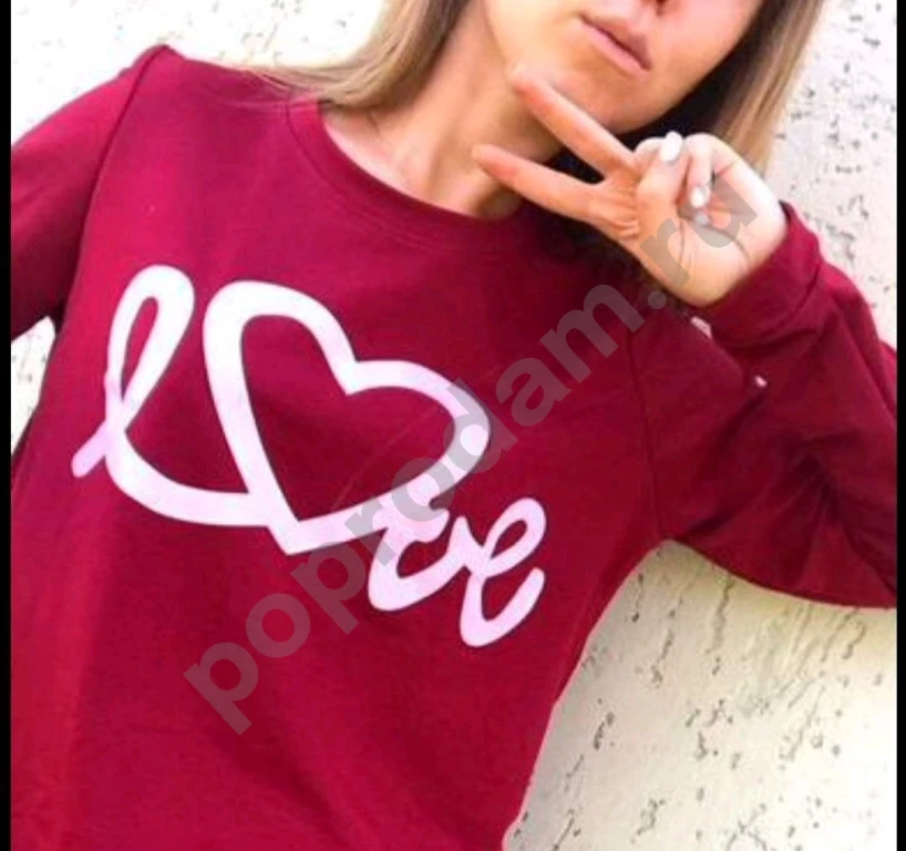 Женский свитшот