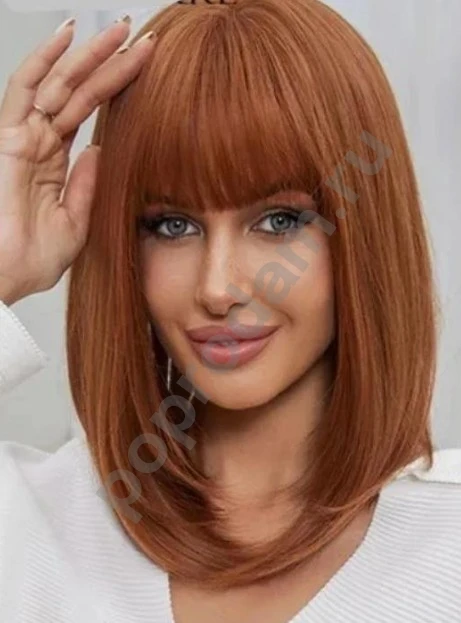 Парик медный новый