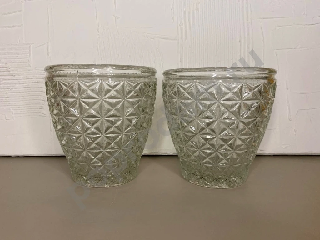 Винтажная советская конфетница стекло ваза СССР