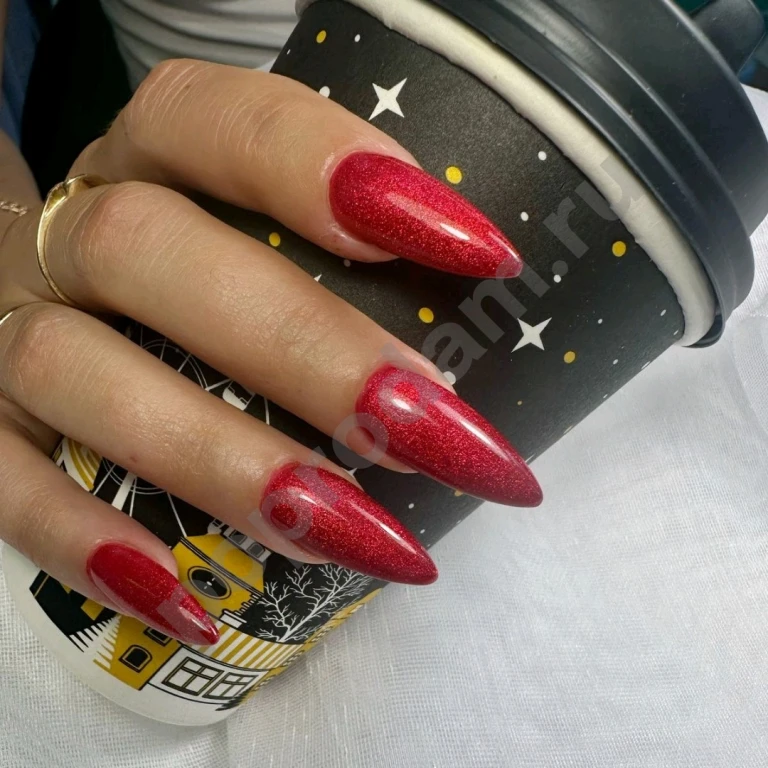 Наращивание ногтей, гель лак