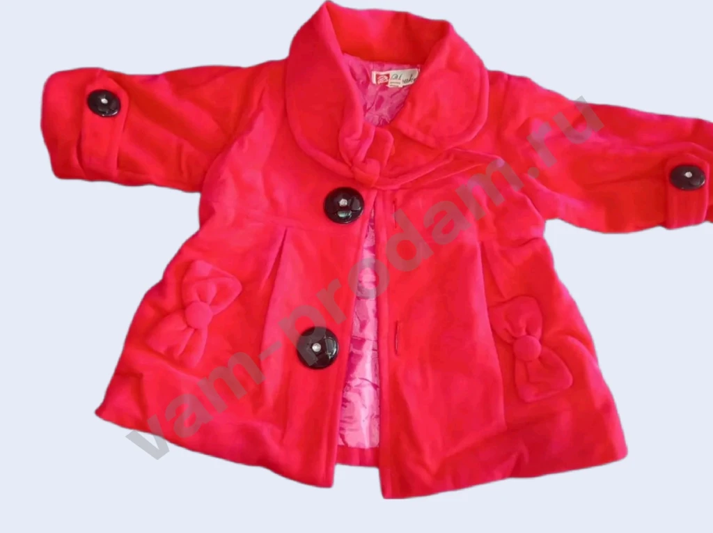 Нарядное пальто для девочки