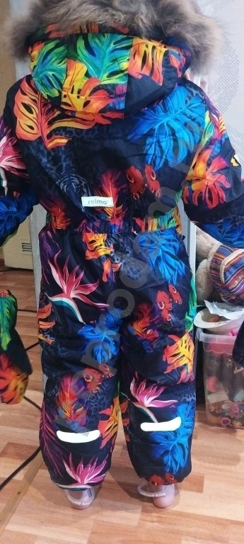 Комбинезон зимний 110 116 на девочку