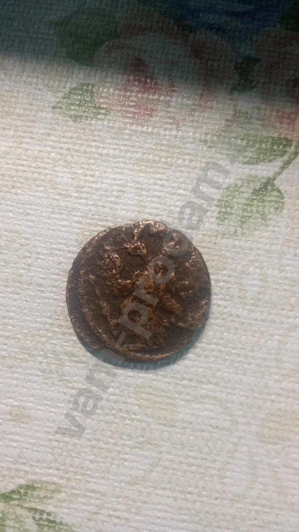 Полушка 1736.Иператрица Елизавета