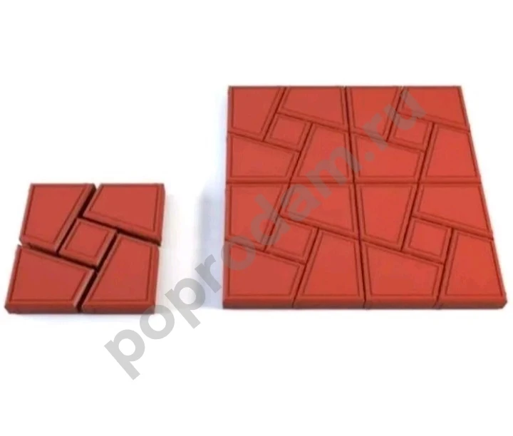 Набор форм для тротуарной плитки