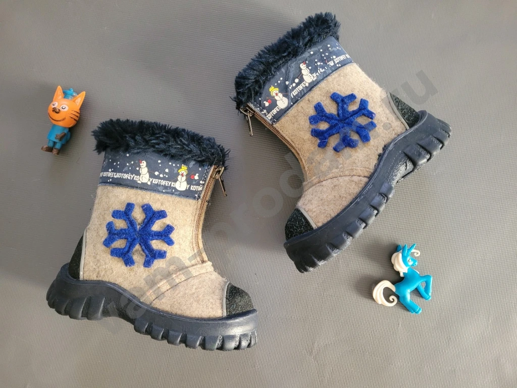 Детские зимние валенки сапоги Котофей 14