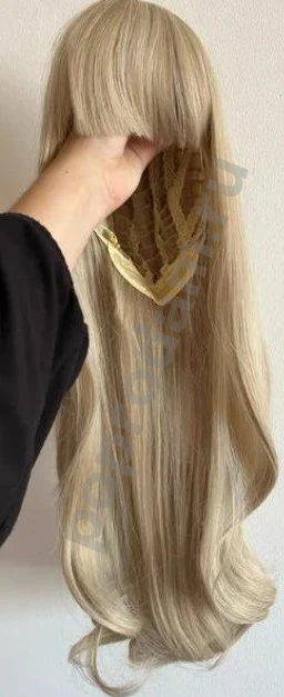 Парик блонд длинный новый