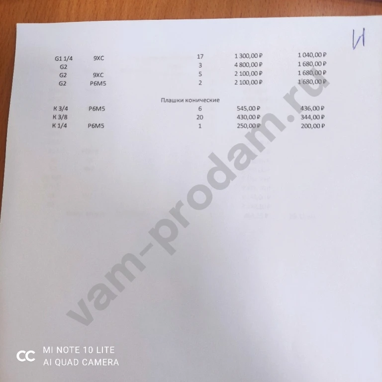 Метчики и плашки