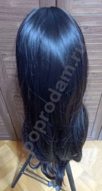 Парик черный новый