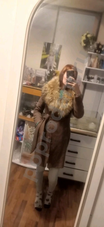 Пальто шерстяное