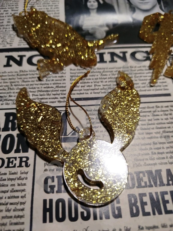 Елочные игрушки Гарри Поттер эпоксидная смола подвес в машину