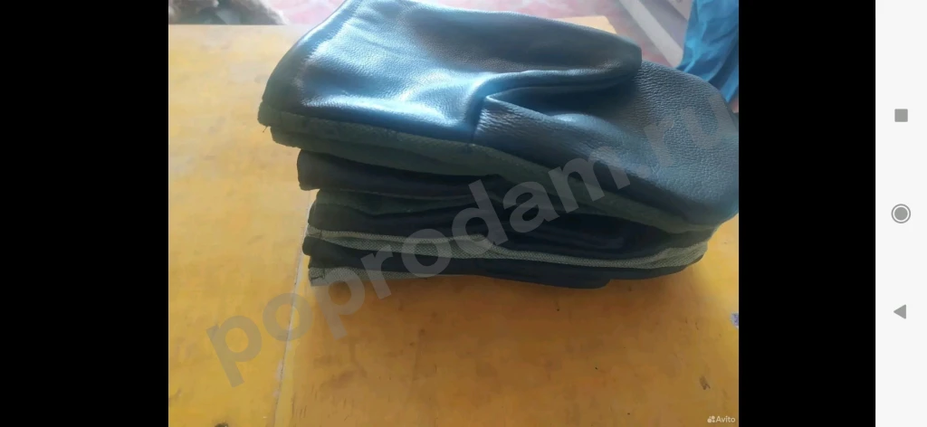 Верхонки кожаные СССР . новые .