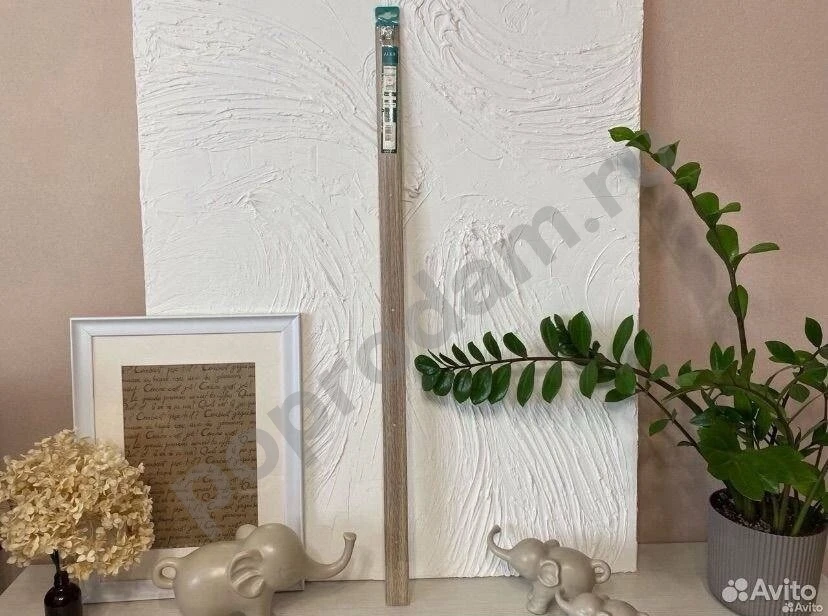 Новый порог стык 90 см дуб беленый Лука