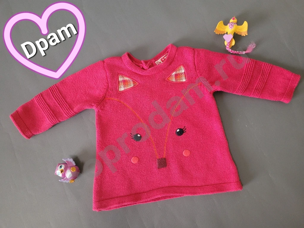 Пакет брендовой одежды для девочки 68 кофты