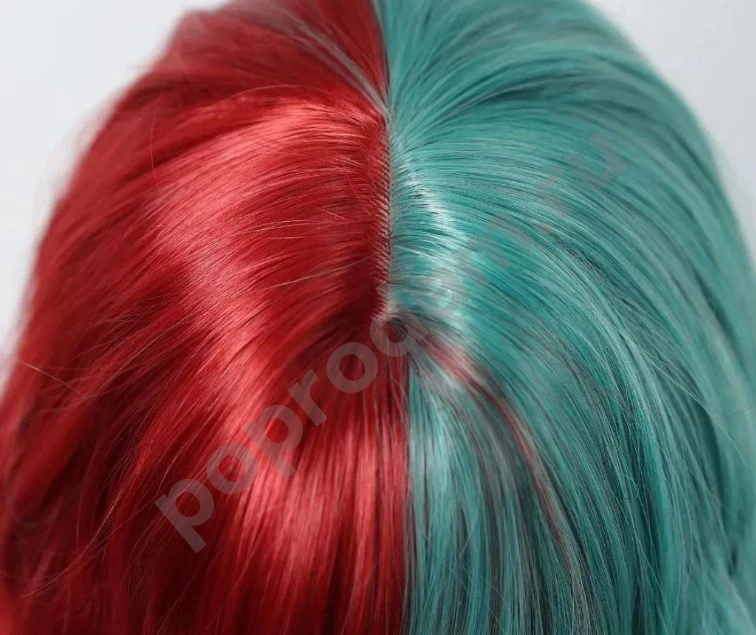 Парик разноцветный новый