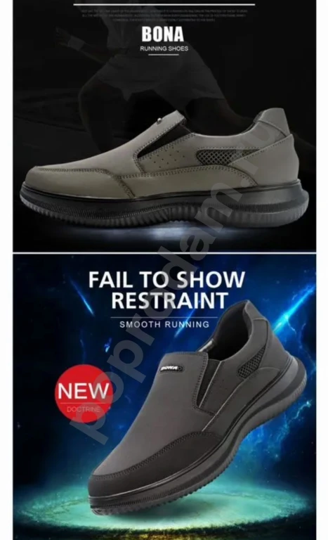 Повседневные мужские туфли BONA, Китай фабричный
