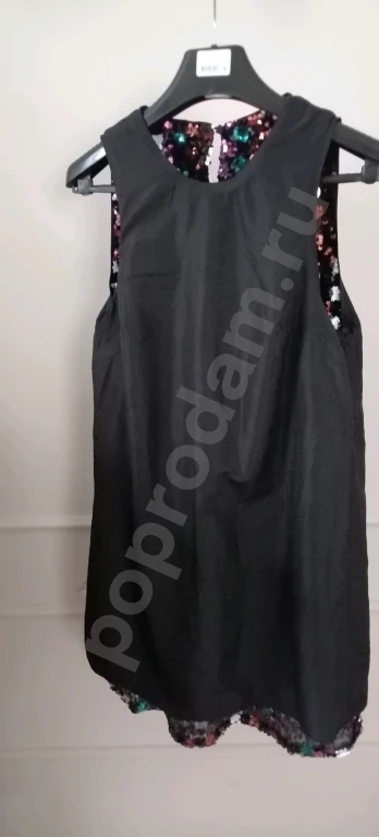 Платье с пойетками