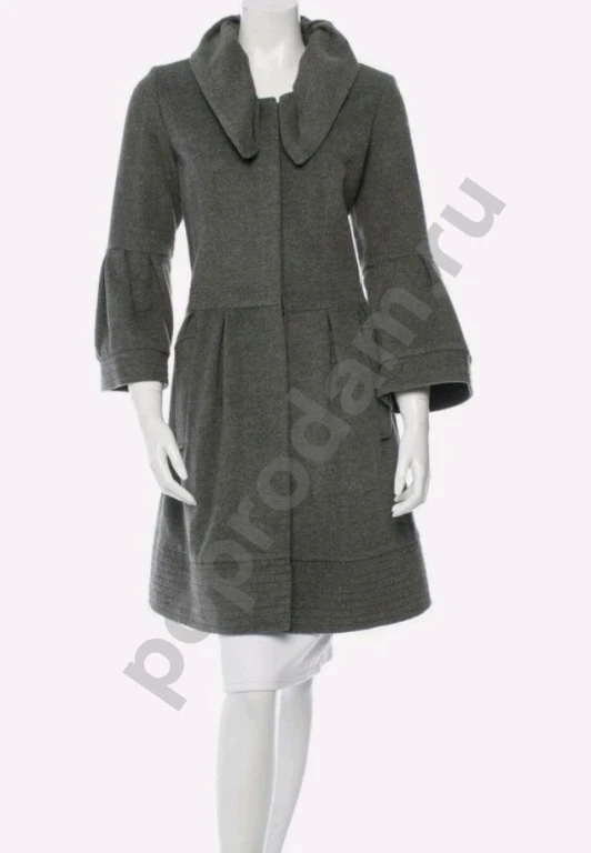 Пальто натуральная шерсть с подкладкой из шелка