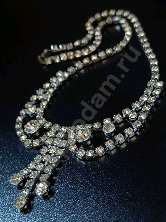 Колье. Чехия. Jablonex. Винтаж. Стекло.