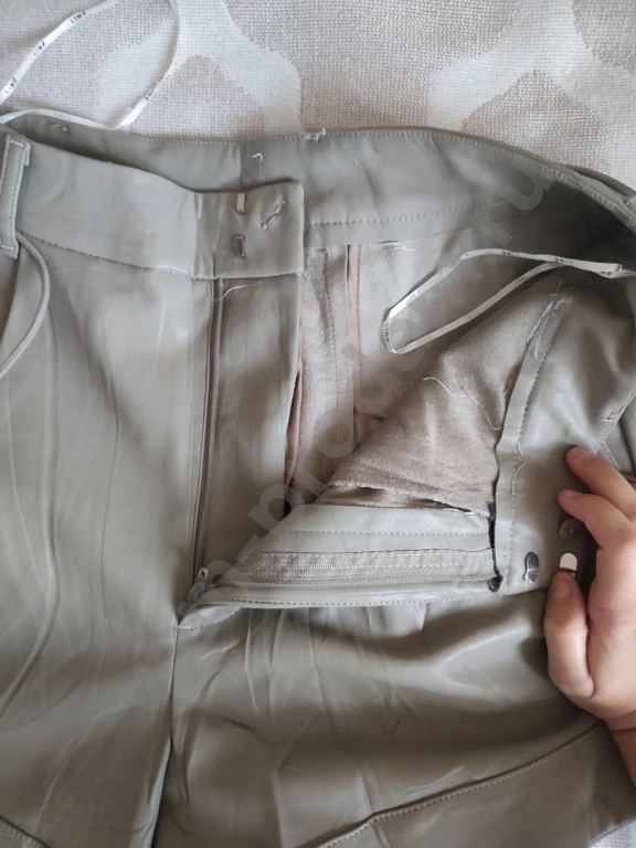 Шорты из искусственной кожи с ремнем Lime