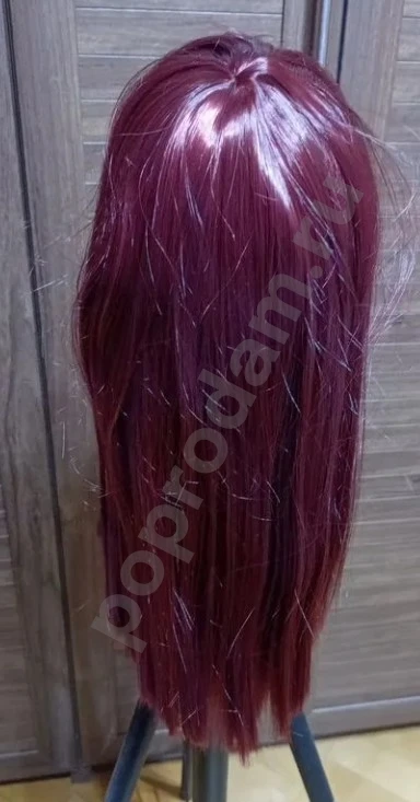 Парик вишневый новый