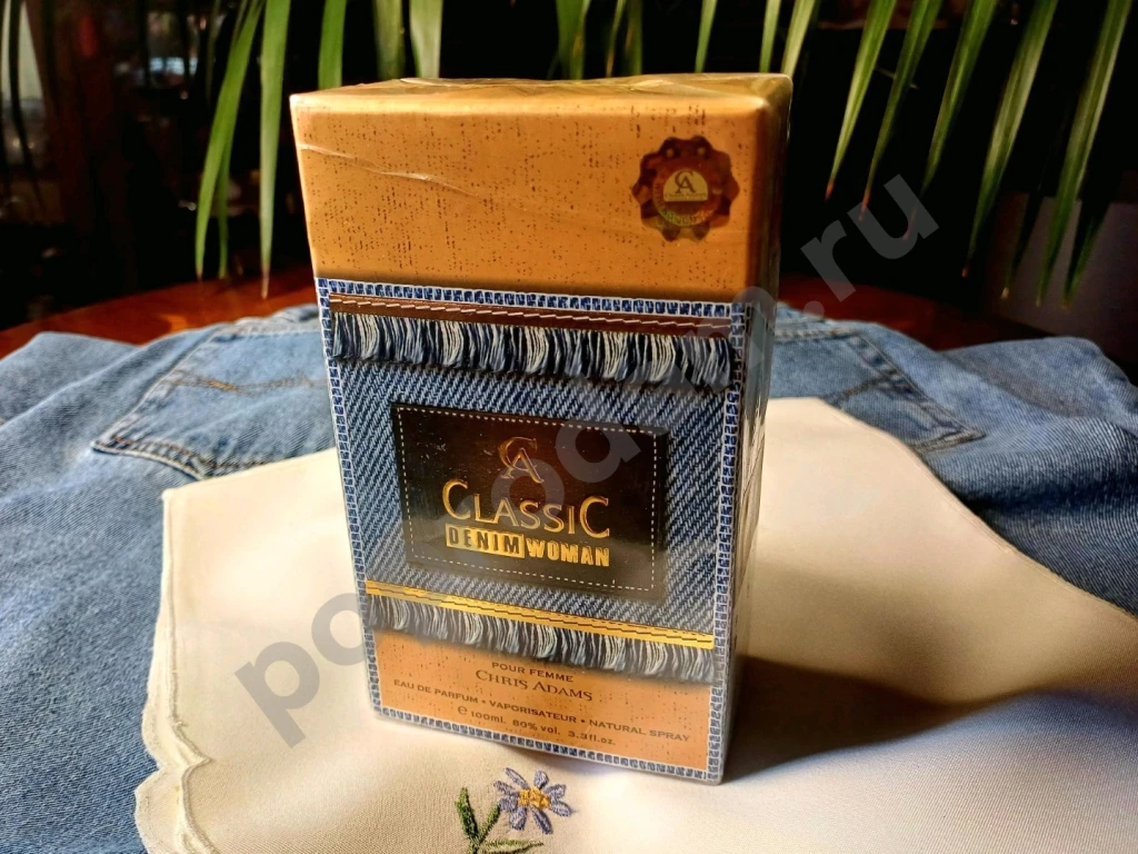 Аромат Chris Adams Classic Denim Woman 100 в слюде