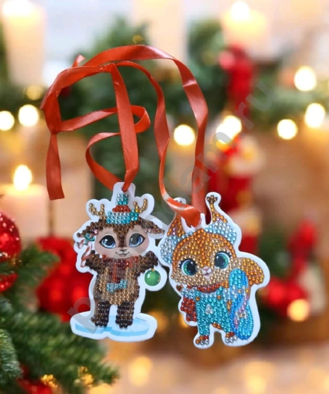 Новогодние игрушки украшения декра