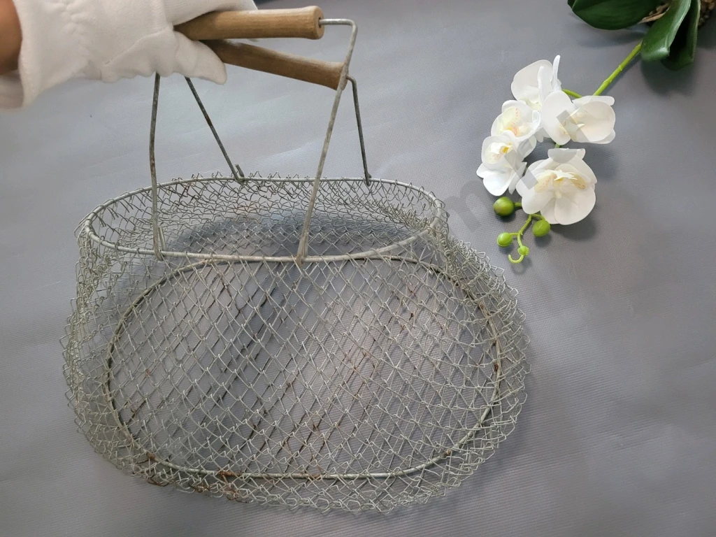 Большая сетка для яиц овощей / садок для рыбы СССР