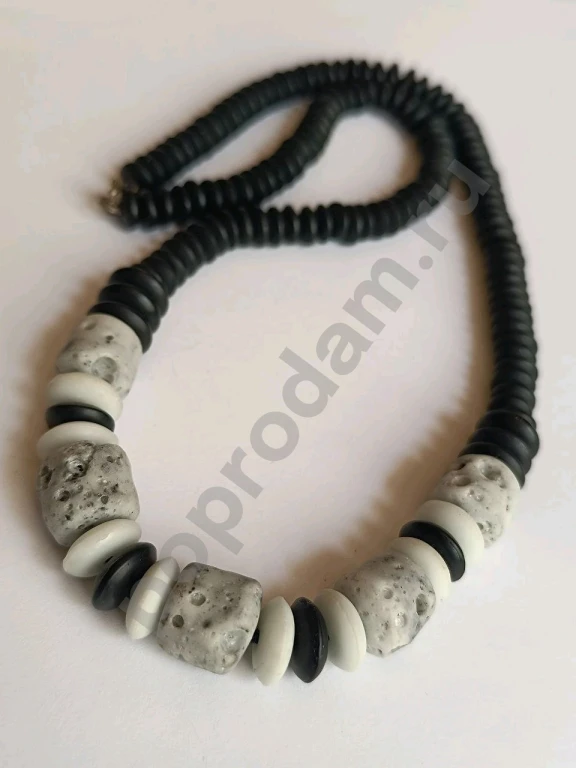 Бусы. Чехия. Jablonex. Винтаж. Керамика. Родная сборка!