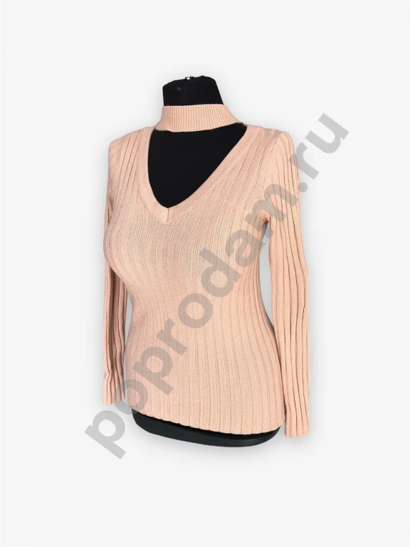 Стильная женская кофта с V-образным вырезом