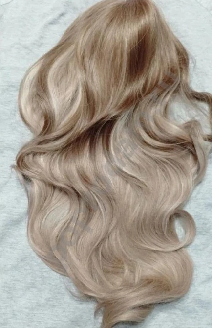 Парик блонд длинный новый