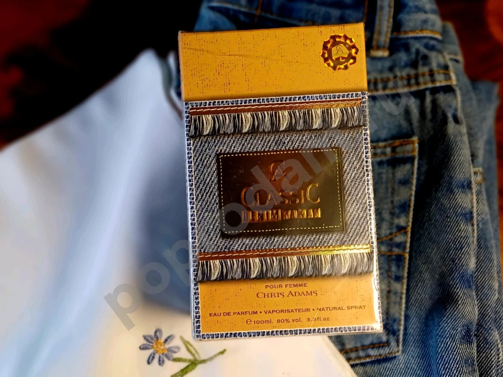 Аромат Chris Adams Classic Denim Woman 100 в слюде