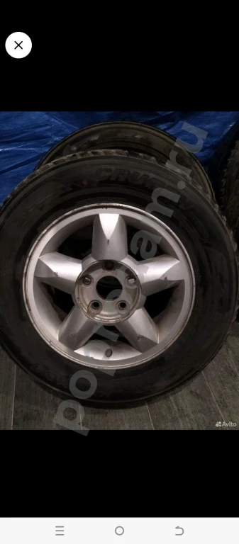 Резина на дисках  R15/205/70 96T