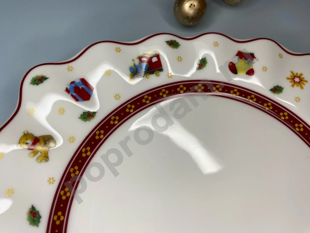 Новогодняя тарелка Lenardi