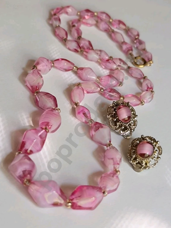 Бусы и Клипсы. Винтаж. Стекло. Родная сборка!