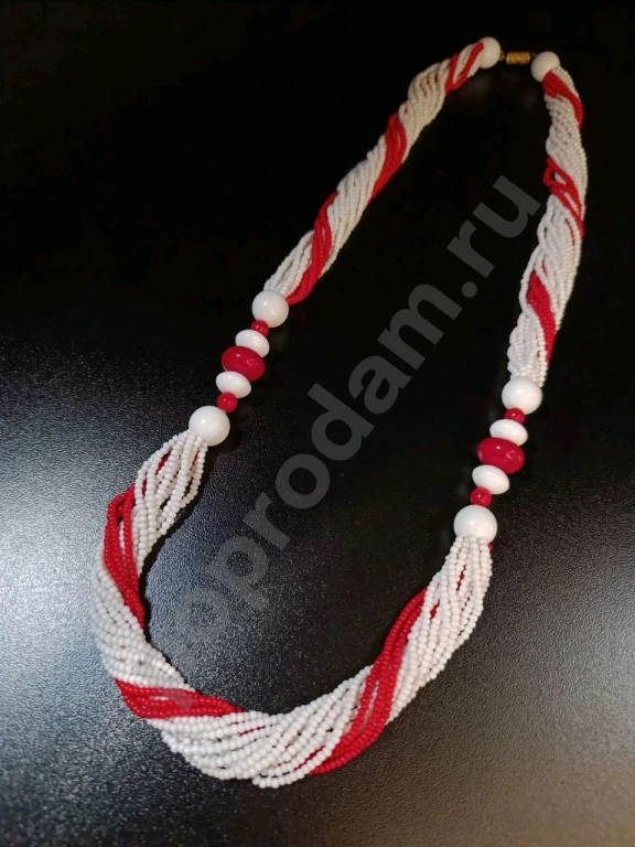 Бусы. Чехия. Jablonex. Винтаж. Стекло.