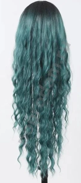 Парик темно зеленый новый