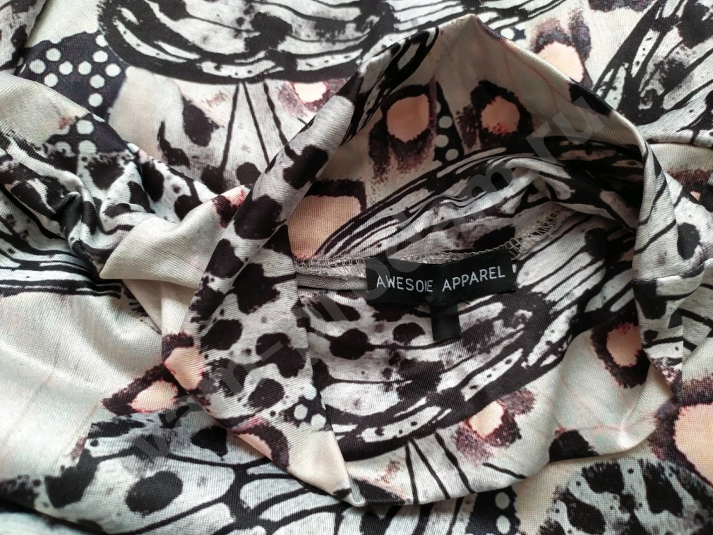 Платье серое крылья бабочки Размер 54