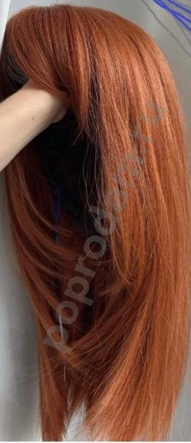 Парик медный новый