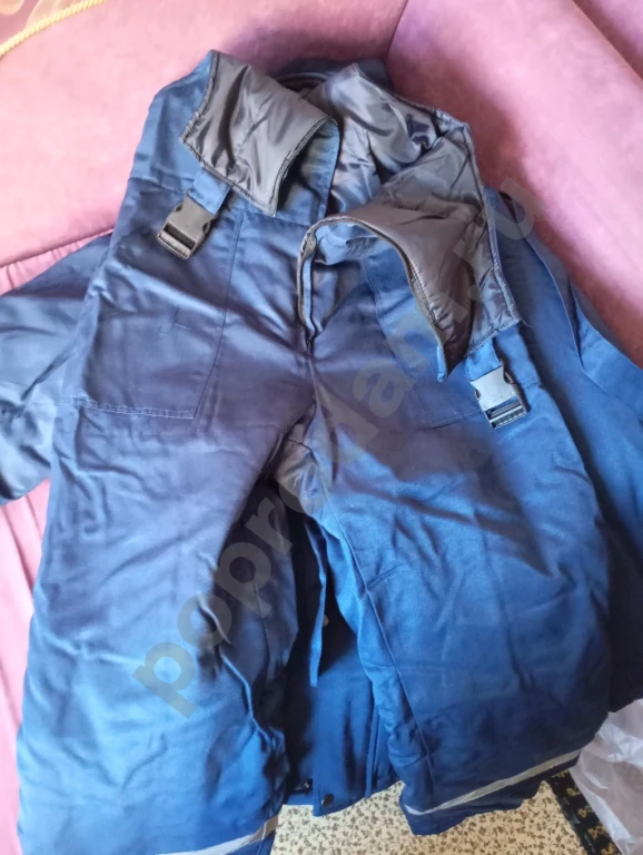 Костюм рабочий мужской зимний 182-188, 50-52 плюс рабочие ботинки зимние 43 с подноском