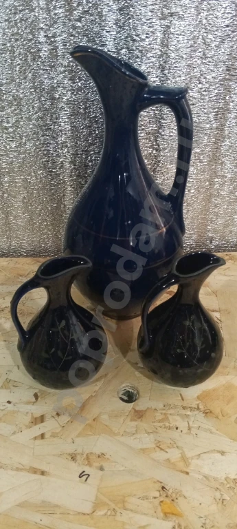 Старинный грузинский набор для вина фарфоровый