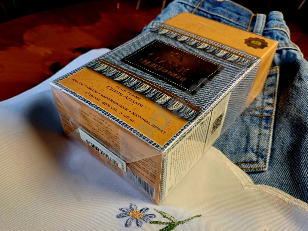 Аромат Chris Adams Classic Denim Woman 100 в слюде