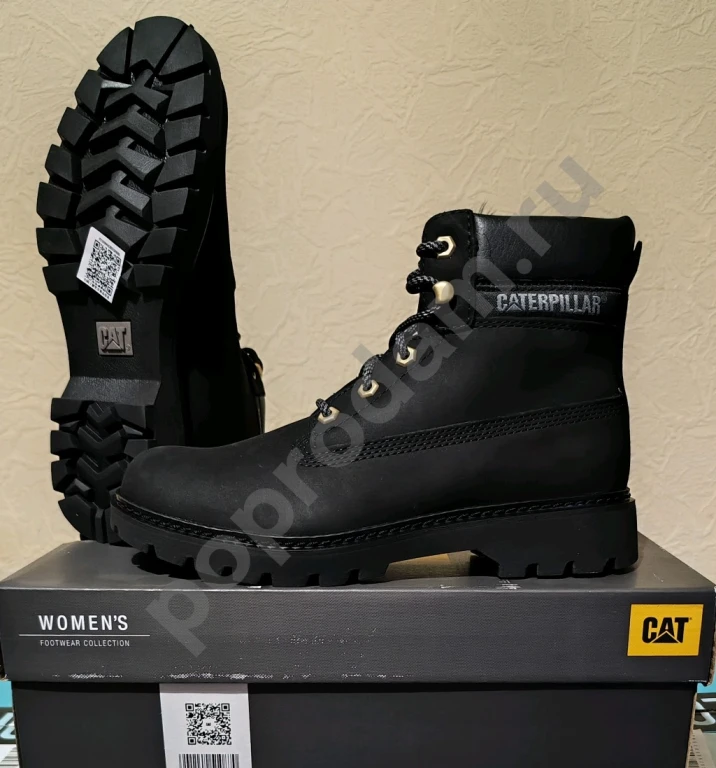 Зимние утеплённые ботинки Caterpillar Lyric Fur