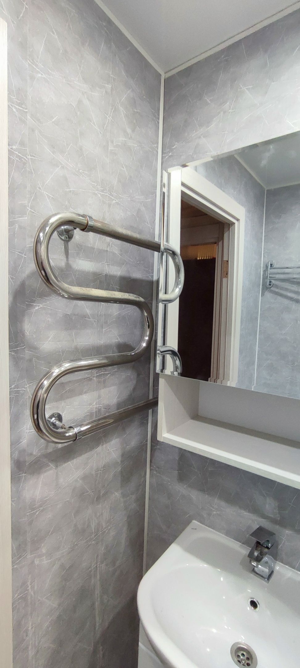 Ремонт ванных комнат, санузлов: Ванная панелями (вместе с материалом)