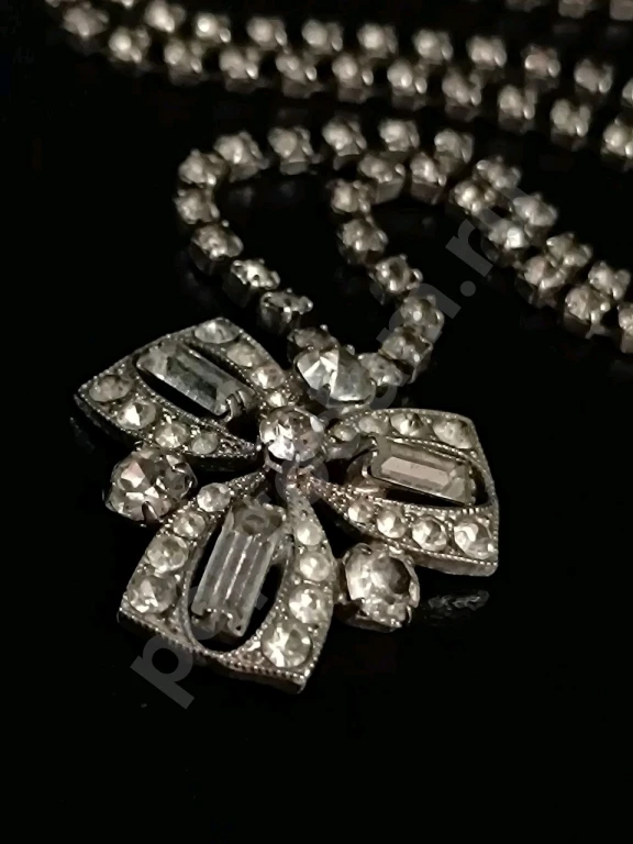 Колье. Чехия. Jablonex. Винтаж. Стекло.