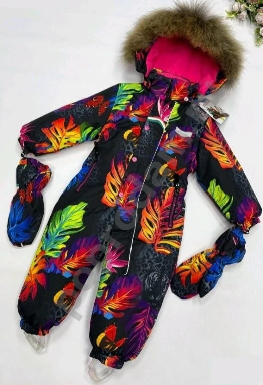 Комбинезон зимний 110 116 на девочку