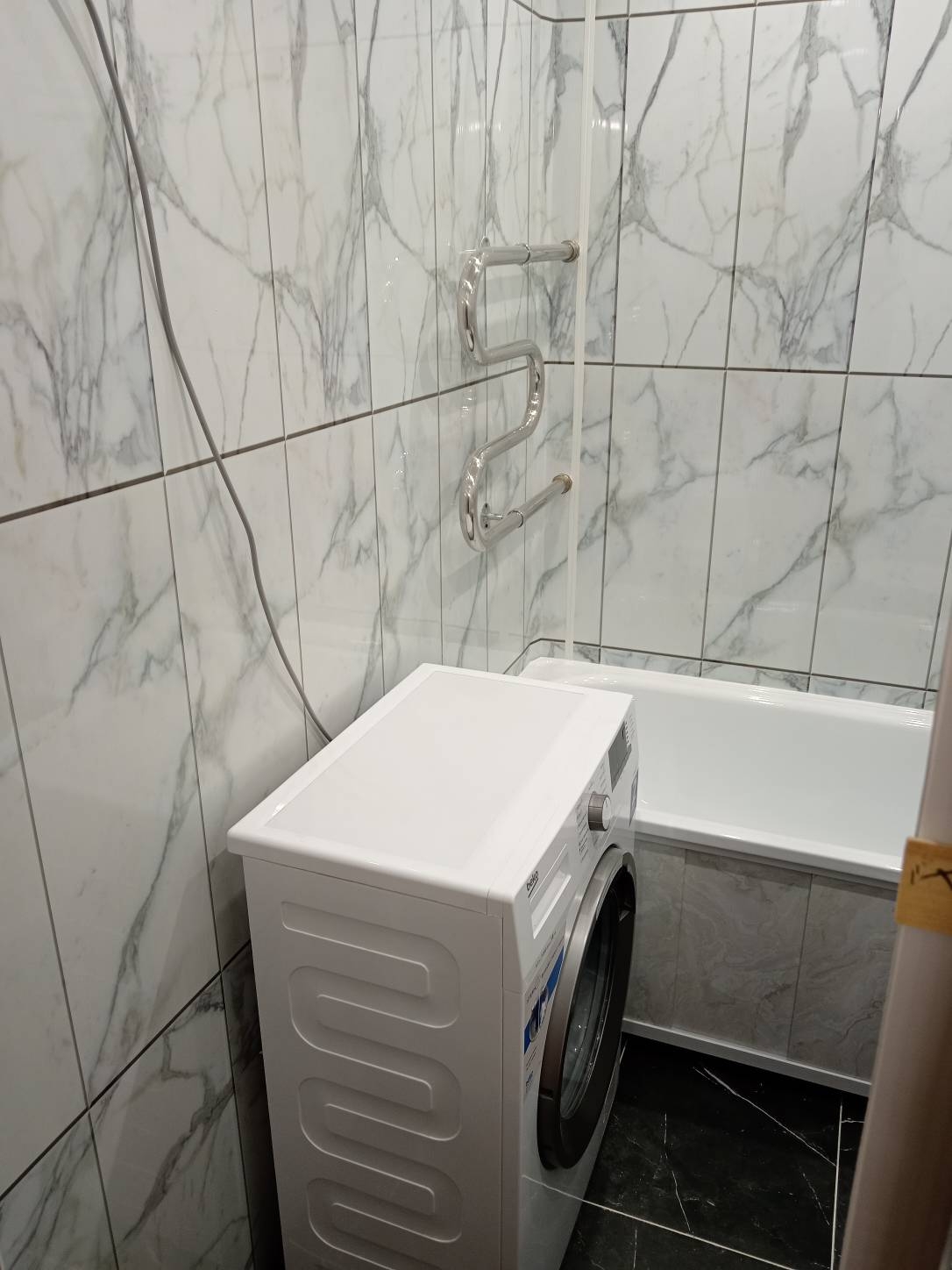 Ремонт ванных комнат, санузлов: Санузел панелями (вместе с материалом)